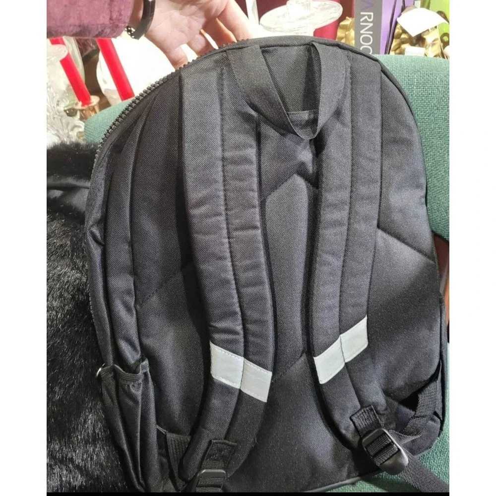 Justice• Yin-Yang• Black/Holographic Silver• 2 Piece Backpack Set• New!!